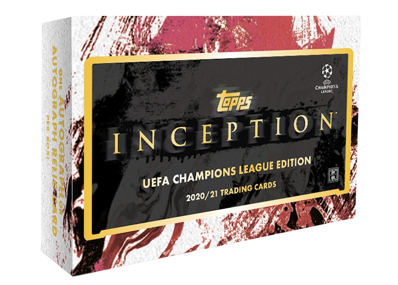 2023 Topps Inception UEFA Club Competitions Soccer Hobby Box