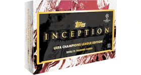 2020-21 Topps Inception UEFA Champions League Edition Soccer Hobby Box