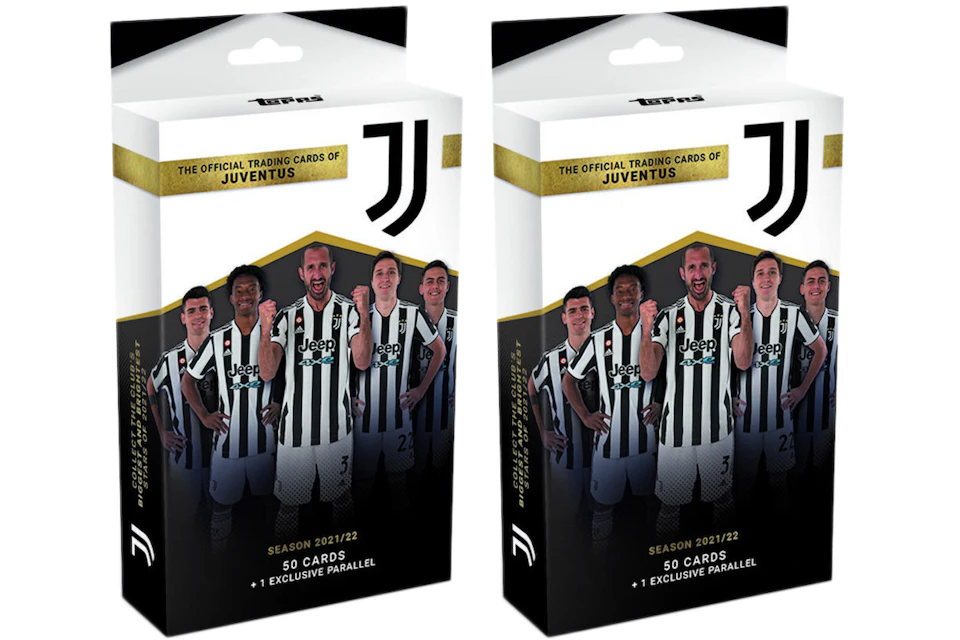 2020-21 Topps Juventus Team Set Soccer Box 2x Lot