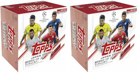 2020-21 Topps UEFA Champions League (Japan Edition) Soccer Box 2x Lot