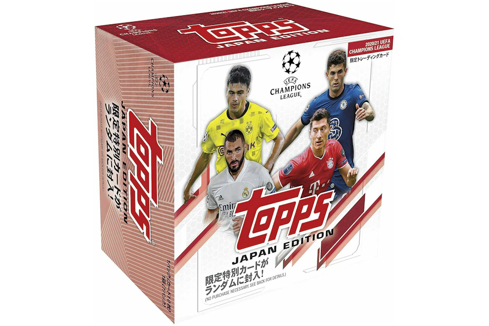2020-21 Topps UEFA Champions League (Japan Edition) Soccer Box