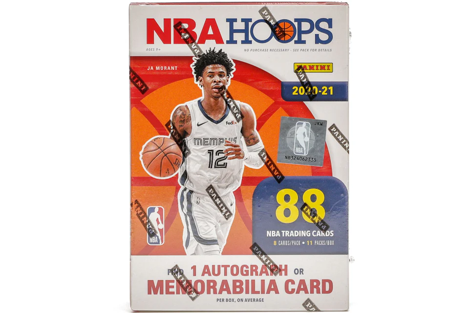 2020-21 Panini NBA Hoops Basketball Blaster Box