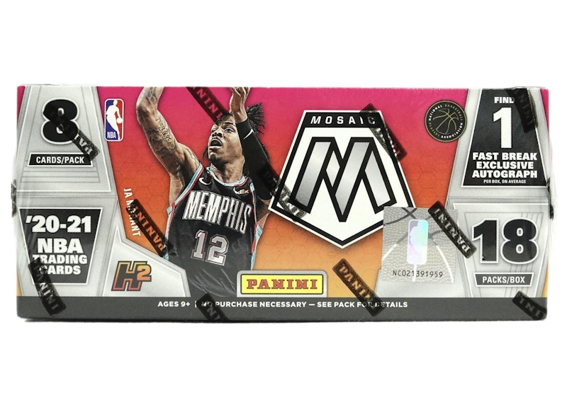 公式購入2020/21 Panini Mosaic NBA Multi pack box ② シュリンクなし　1ボックス(12packs その他