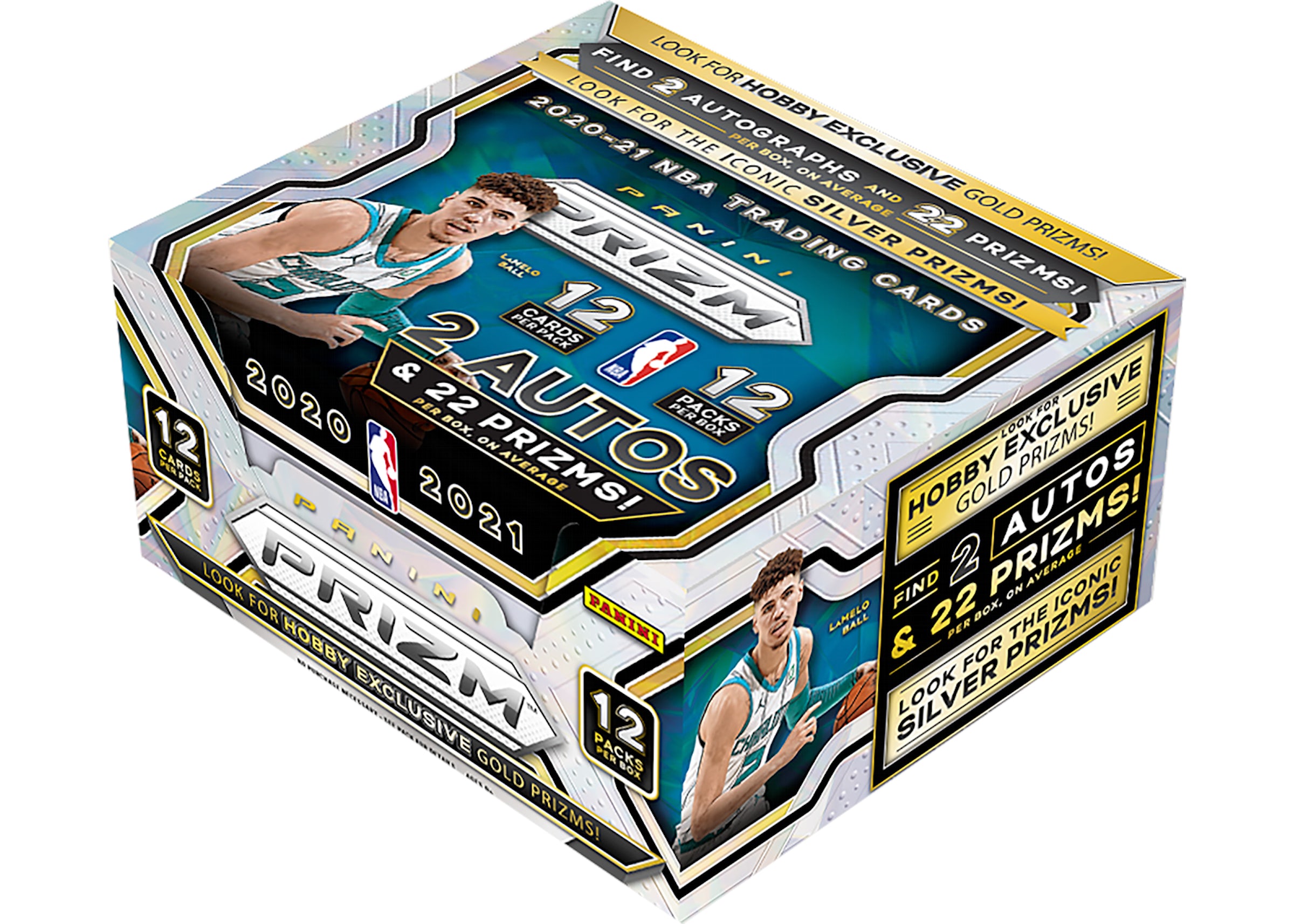2020-21 Panini Prizm Basketball Basketball Hobby Box - 2020-21 