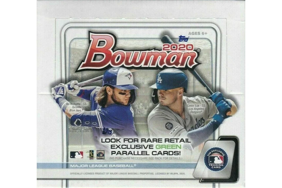 2020 Bowman Baseball Retail Box