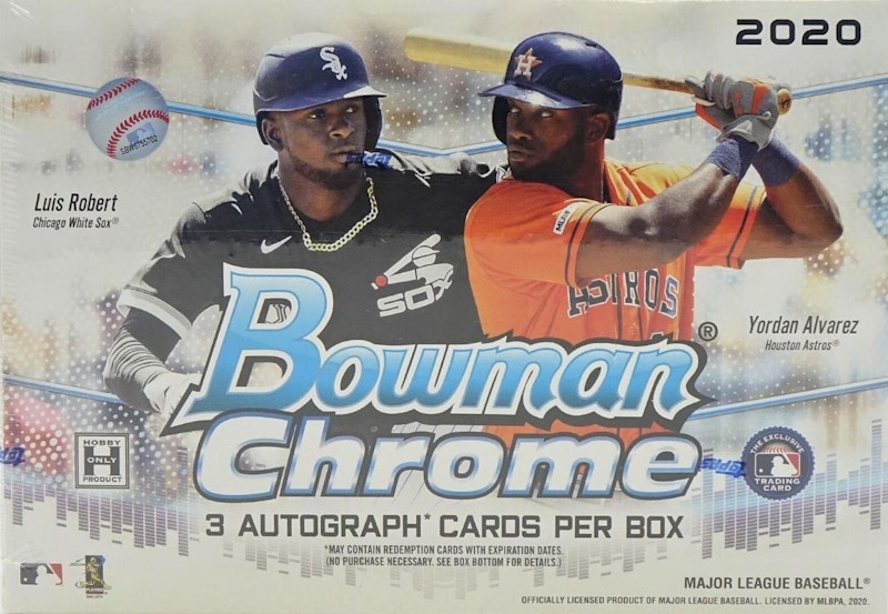 2020 Bowman Chrome Baseball HTA Jumbo Box - 2020 - US