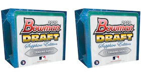 2020 Bowman Draft Sapphire Edition Baseball Box 2x Lot