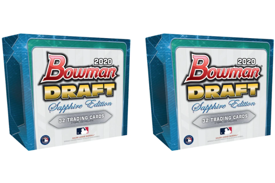 2020 Bowman Draft Sapphire Edition Baseball Box 2x Lot