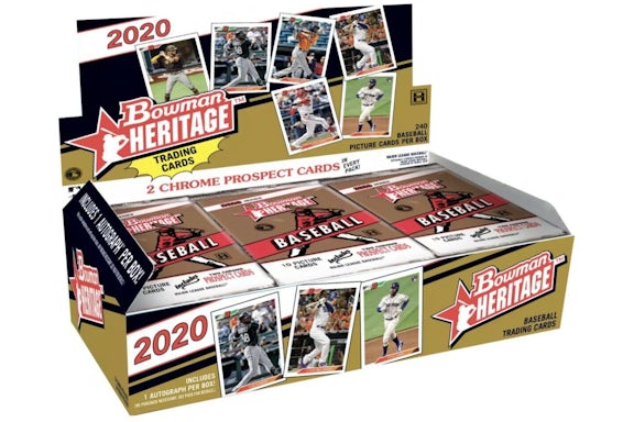 2020 Bowman Heritage Hobby Box