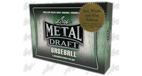 2020 Leaf Metal Draft Baseball Red, White and Blue Edition Hobby Box