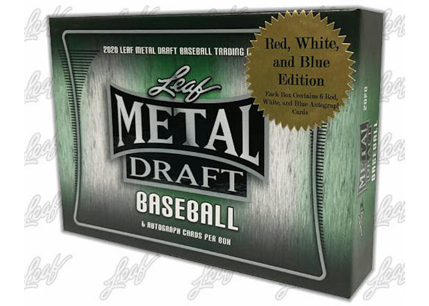Leaf Metal Draft Baseball Red, White and Blue Edition Hobby Box von 2020. l...
