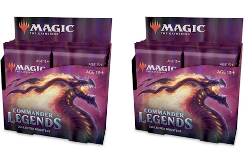 2020 Magic: The Gathering TCG Commander Legends Collector Booster Box 2x Lot - US 2020 Magic: The Gathering TCG Commander Legends Collector Booster Box 2x Lot - US