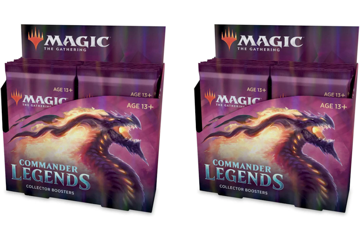 2020 Magic: The Gathering TCG Commander Legends Collector Booster Box ...