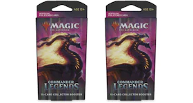 2020 Magic: The Gathering TCG Commander Legends Collector Booster Pack 2x Lot