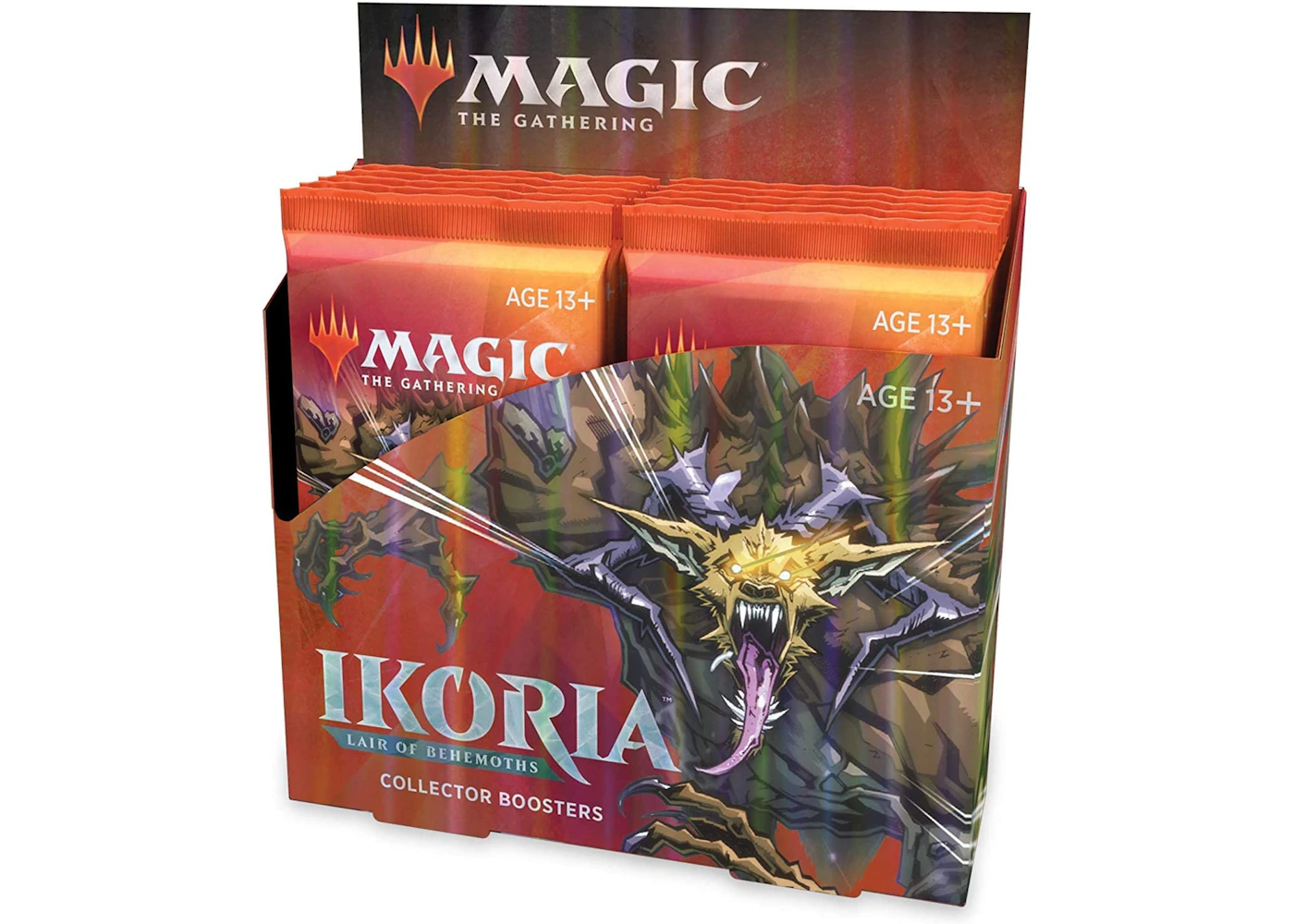 2020 Magic: The Gathering TCG Ikoria: Lair of Behemoths Collector Booster Box - US 2020 Magic: The Gathering TCG Ikoria: Lair of Behemoths Collector Booster Box - US