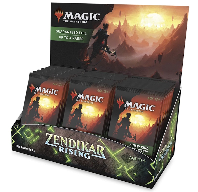 2020 Magic: The Gathering TCG Zendikar Rising Set Booster Box - US