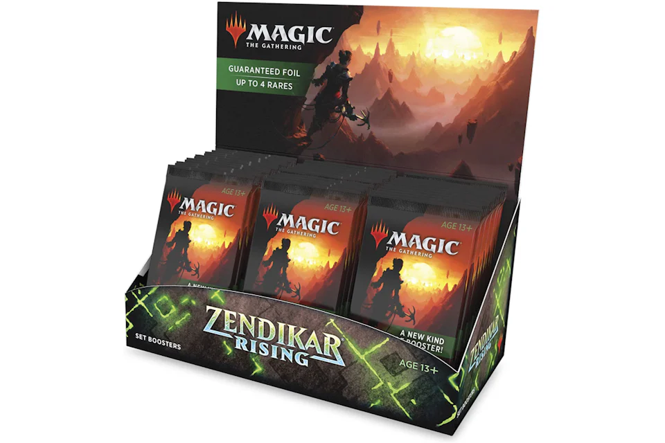 2020 Magic: The Gathering TCG Zendikar Rising Set Booster Box