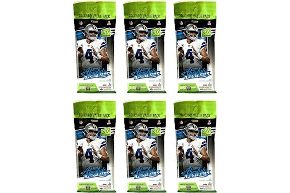 2020 Panini Absolute Football Fat Pack 6x Lot