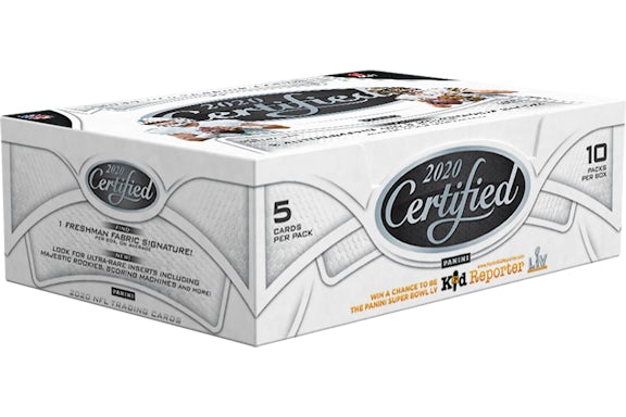 2020 Panini Certified Football Hobby Box