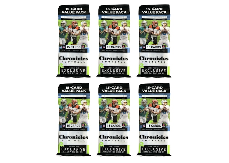 12x chronicles football fat high quality packs