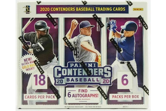 2020 Panini Contenders Baseball Hobby Box