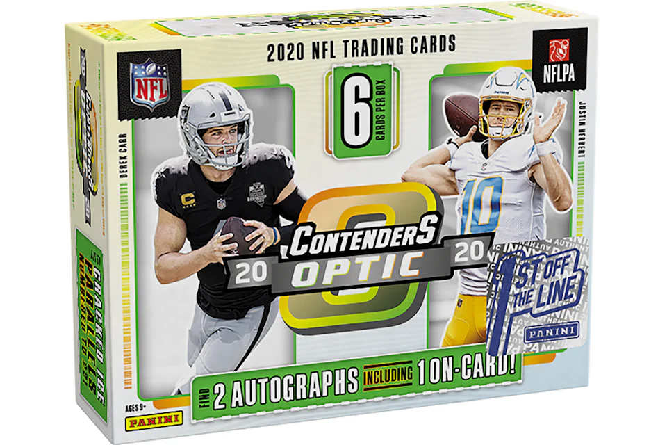 2020 Panini Contenders Optic Football 1st Off The Line Box