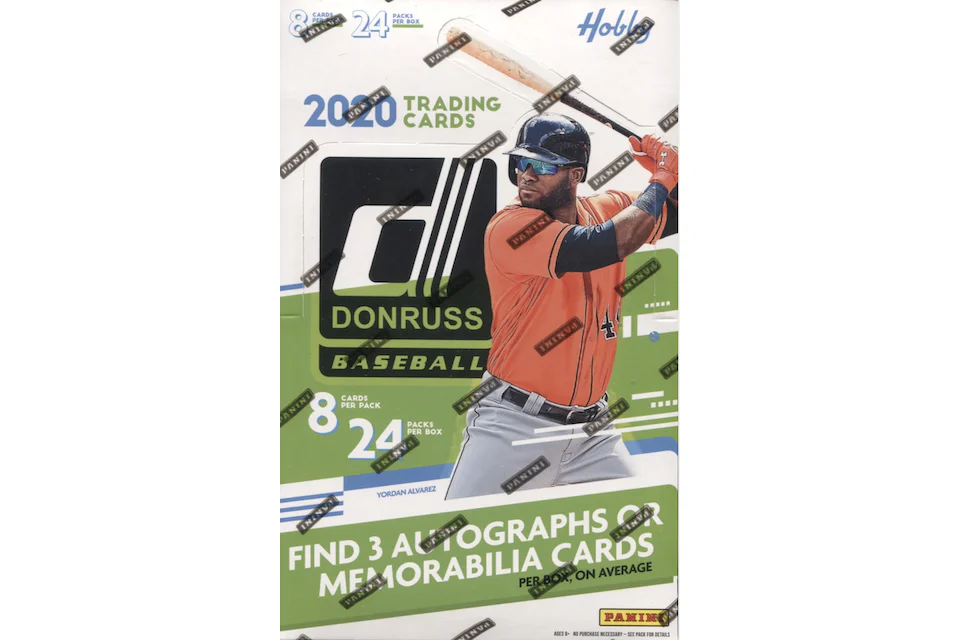 2020 Panini Donruss Baseball Hobby Box