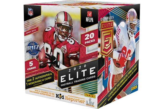 2020 Panini Donruss Elite Football Hobby Box