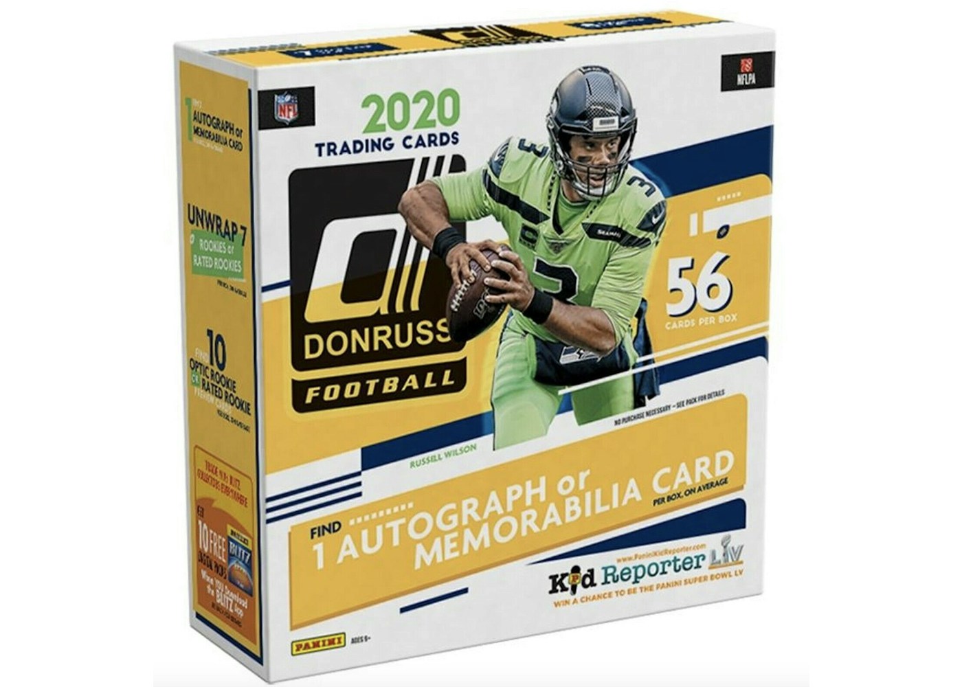 2025 Panini Donruss Football Fanatics Mega Box 2025