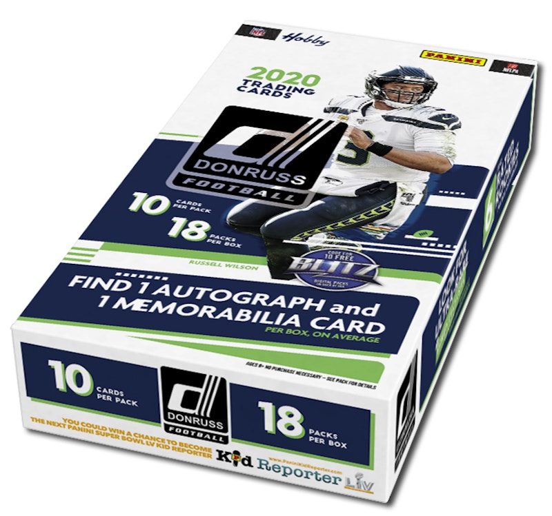 2020 Panini Donruss Football Hobby Box - 2020 - US