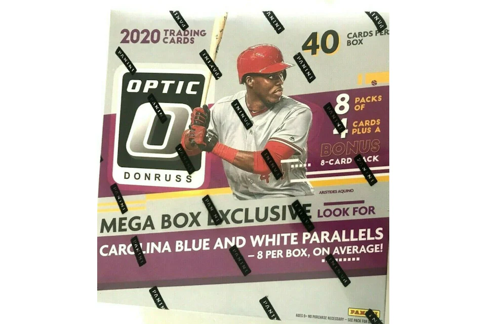2020 Panini Donruss Optic Baseball Mega Bax 40 ct.