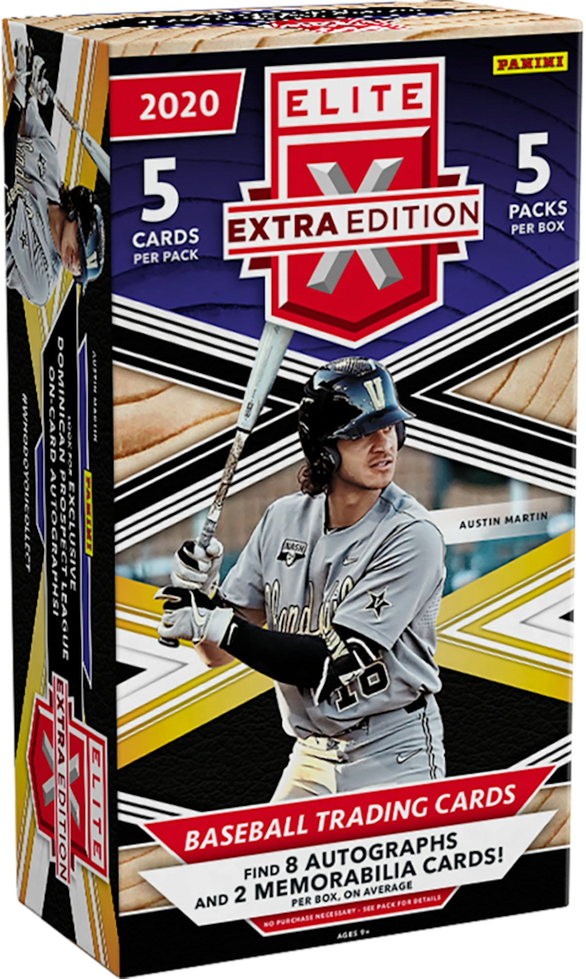 2020 Panini Elite Extra Edition Baseball Hobby Box 2020