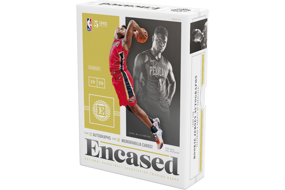 2019-2020 Panini Encased Basketball Hobby Box