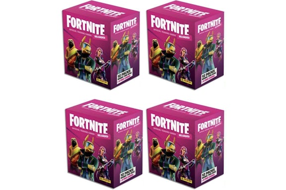 2020 Panini Fortnite Reloaded Mega Box 4x Lot