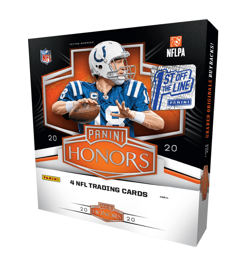 2020 Panini Honors Football 1st Off The Line Box