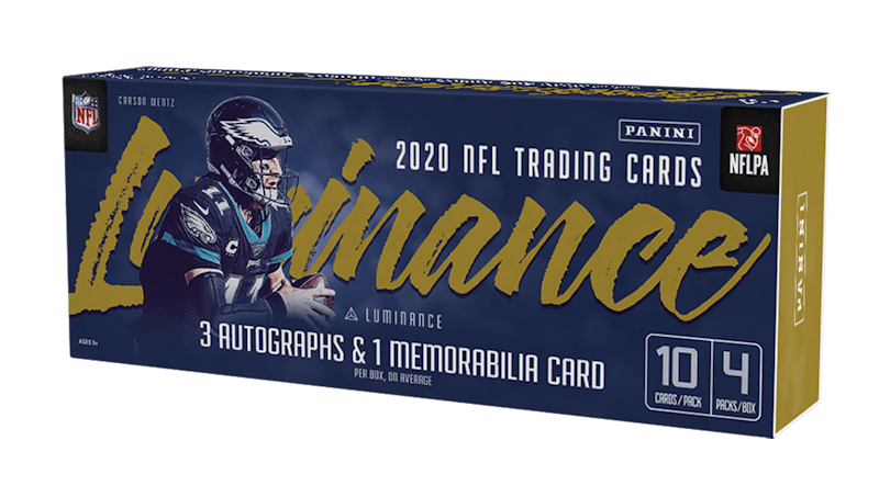 2020 Panini Luminance Football Hobby Box 2020