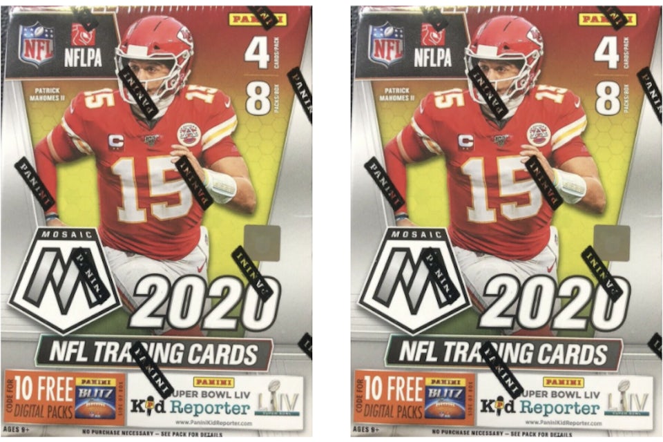 2020 panini hot sale mosaic football