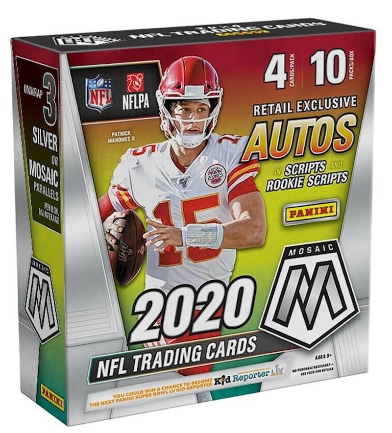 2021 Panini Mosaic top Football Fanatics Exclusive Mega Box - 1