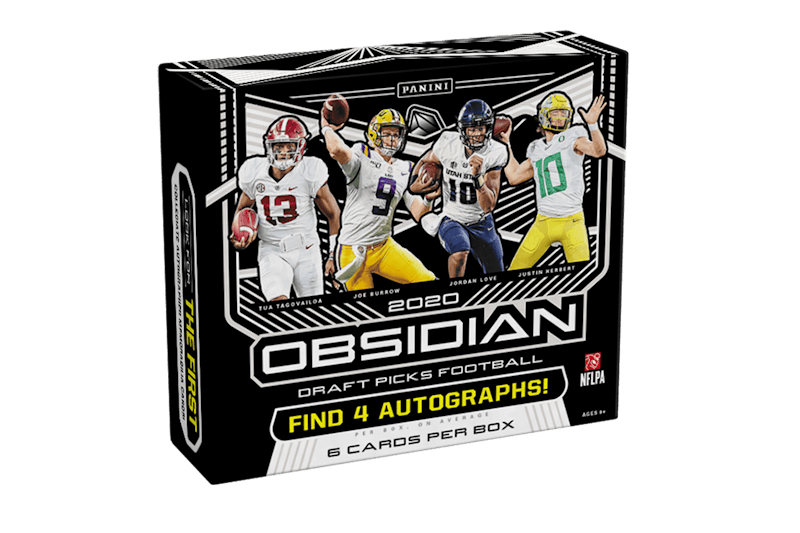 2020 Panini Obsidian Draft Picks Football Hobby Box