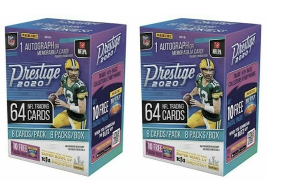 2020 Panini Prestige Calcio 64 Ct. Blaster Box 2x lotto