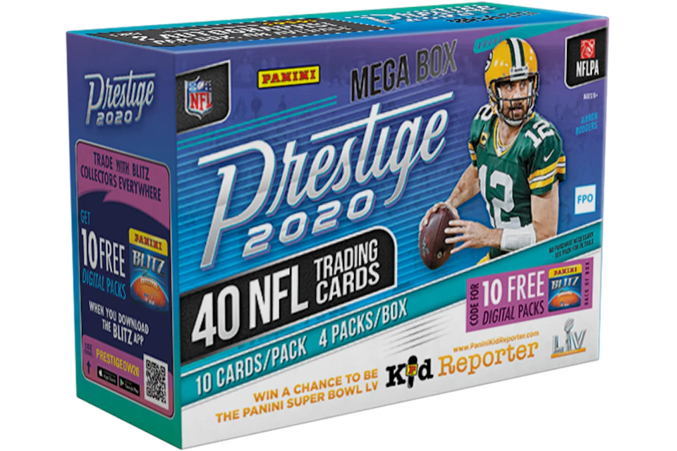 2020 Panini Prestige Football Mega Box