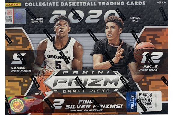 2020 Panini Prizm Draft Picks Basketball Mega Box (Rojo Ice Parallels)