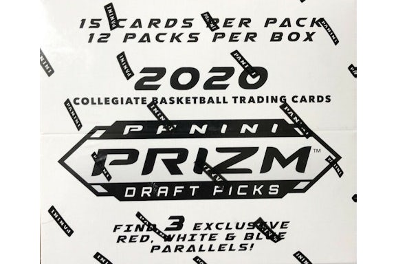 2020 Panini Prizm Draft Picks College Basketball Factory versiegelte Cello-Box