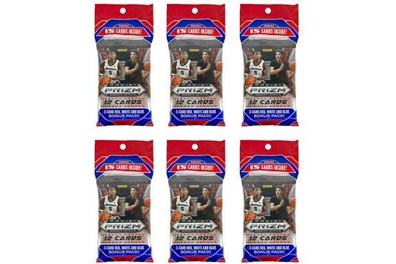 2020 Panini Prizm Draft Picks Baloncesto Universitario Paquete de Violonchelo 6x Lote
