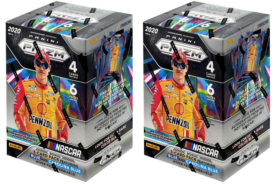 2020 Panini Prizm NASCAR Racing Blaster Box 2x Lot