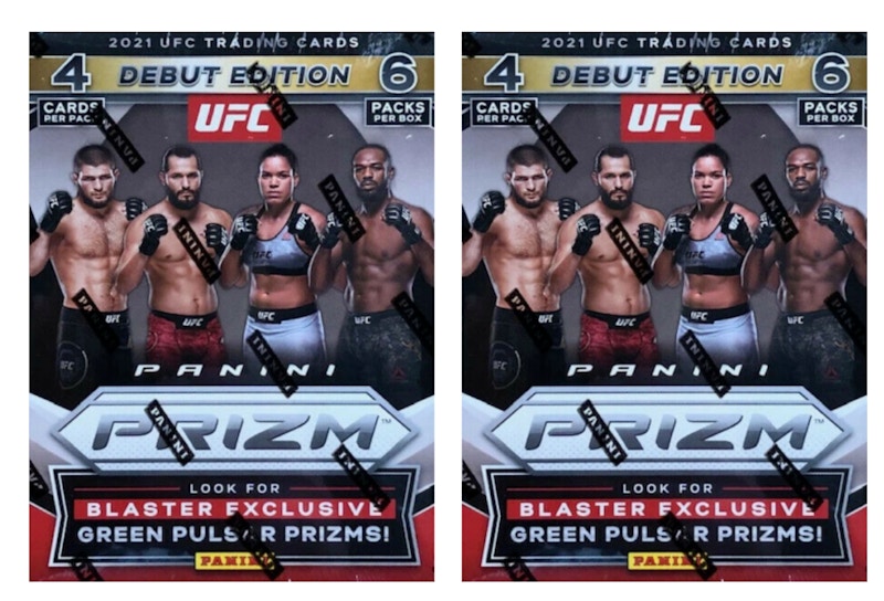 2021 Panini Prizm UFC Blaster Box 2x Lote