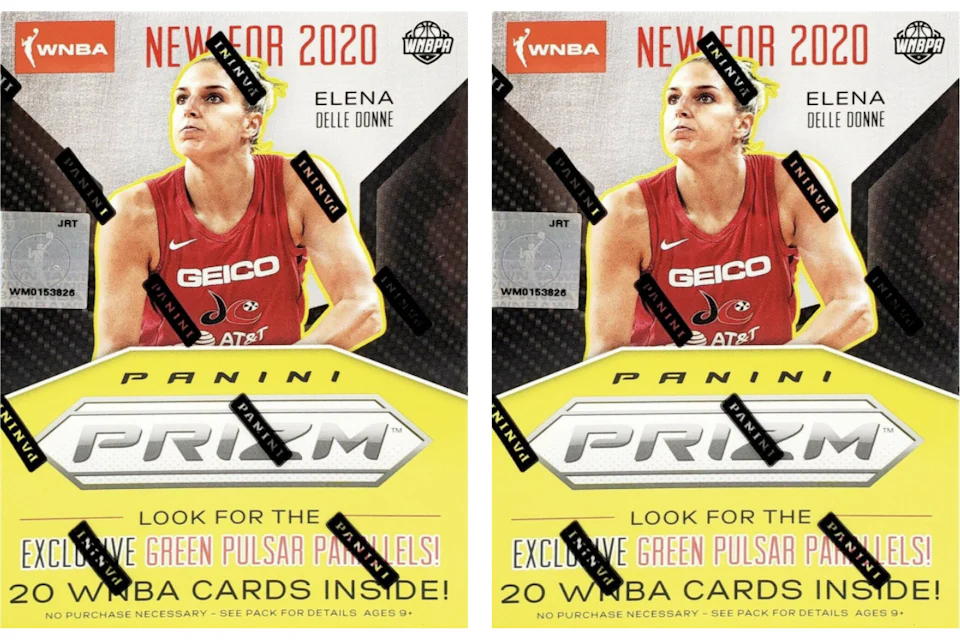 2020 Panini Prizm WNBA Blaster Box 20 ct. 2x Lot