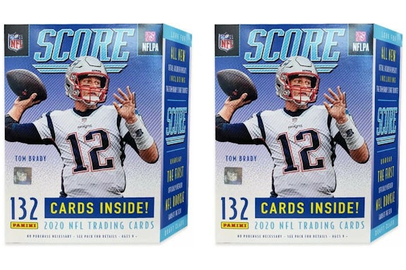2020 Panini Score Football Blaster Box 2x Lot