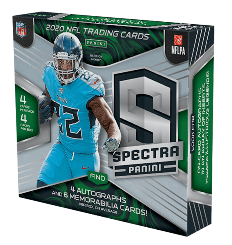 2020 Panini Spectra Football Hobby Box 2020 CN