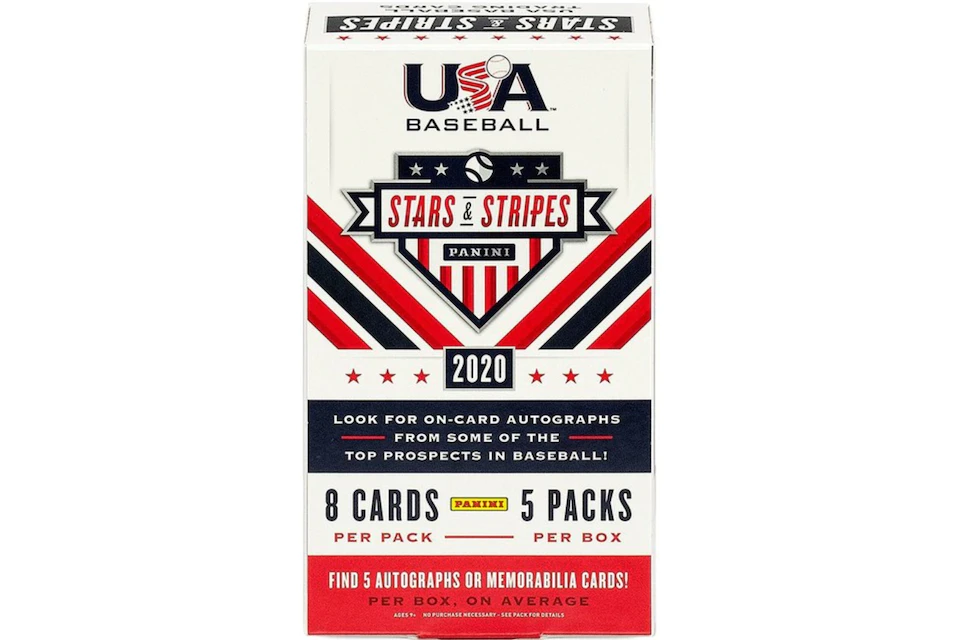 2020 Panini Stars & Stripes Baseball Hobby Box